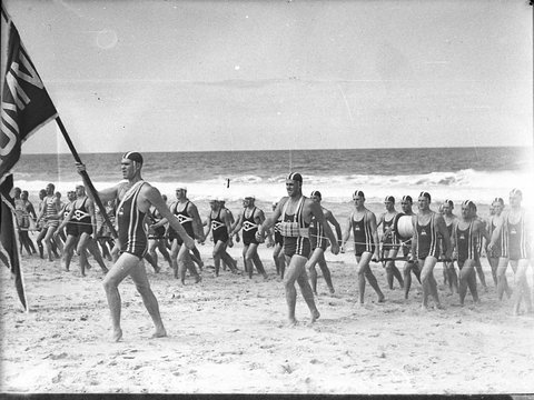 Narrabeen surf carnival, 1936