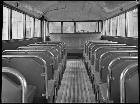 New Kogarah AEC bus, 1947