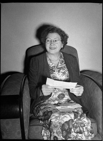 New Lady Mayoress Mrs Purdue, 1952