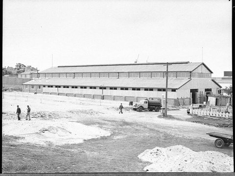 New pavilions for the Sesquicentenary 1938 Sydney Showground, 1937