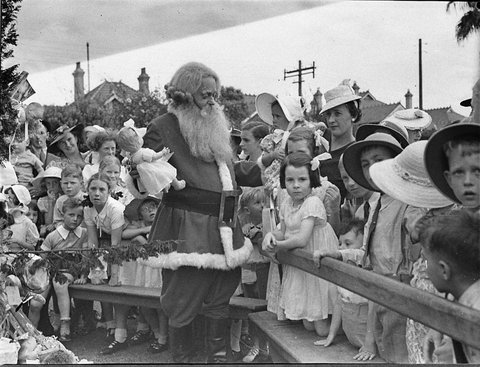 Norland Nursing Home Christmas tree, 1939