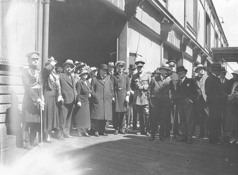 NSW Premier BSB Stevens farewells Governor Game, 1925–57