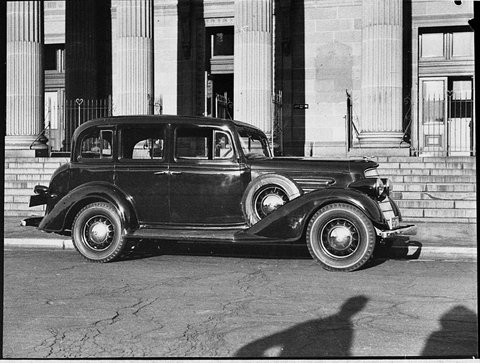 Oldsmobile taken for Liberty Motors, 1937