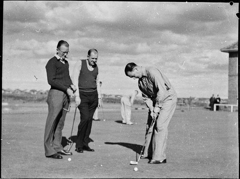 Open championship at the Australian Club, 1937