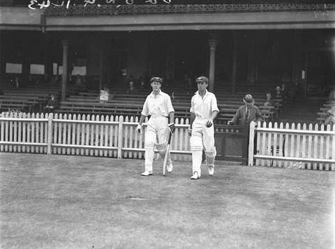 Opening batsmen Bill Brown and Jack Fingleton, 1930s