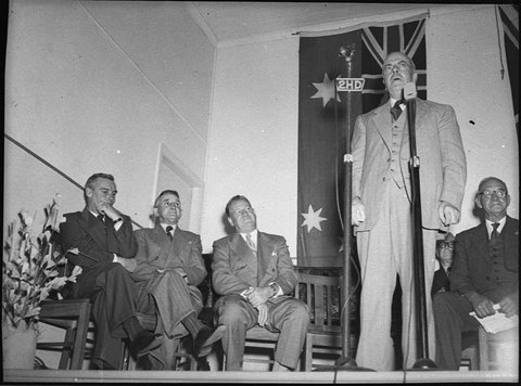 Opening of Police Boys Club at Wickham, 1952