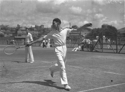 P Bullock Lawn Tennis Country Carnival Rushcutters Bay January 1935