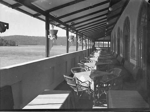 Pasadena waterside restaurant Church Point taken for Mr TeasdaleSmith, 1950