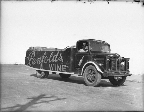 Penfolds Wines trucks, 1943