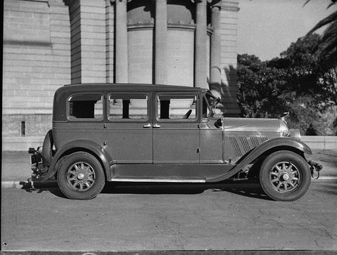 Plymouth taken for Liberty Motors, 1937
