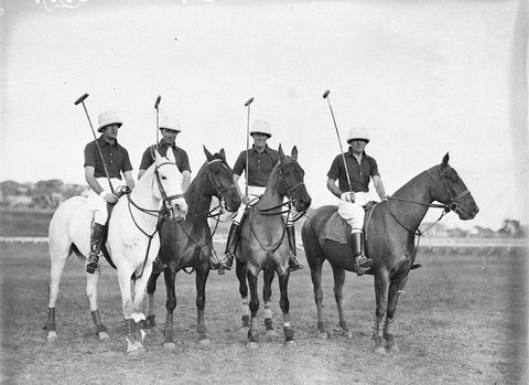 Polo team, 1930s