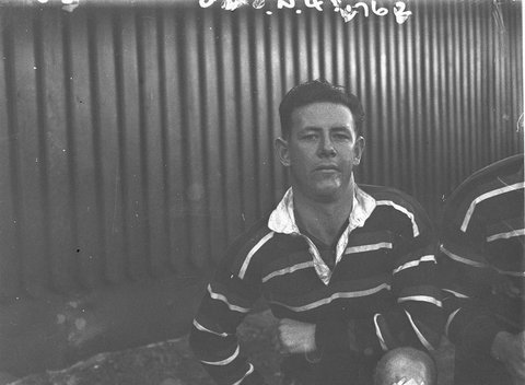 Portrait of a player, 1930s