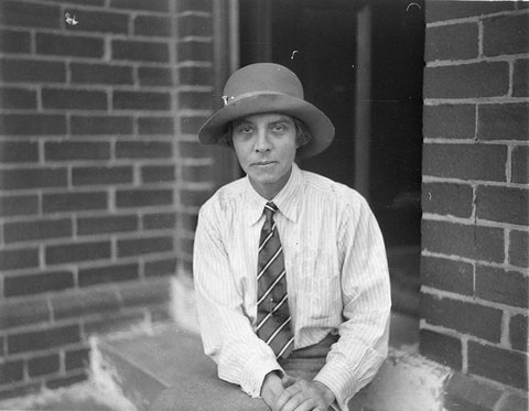 Portrait of player, 1930s