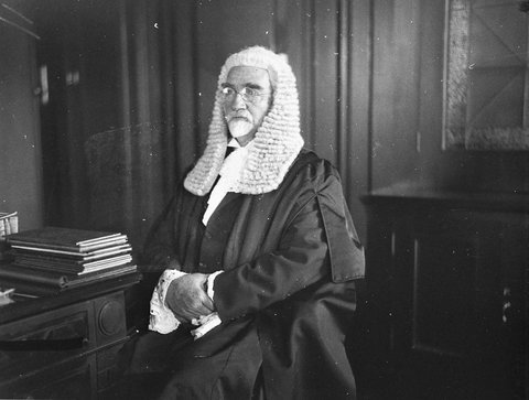Portrait of the Chief Justice Sir Gavin Duffy, 1925–57