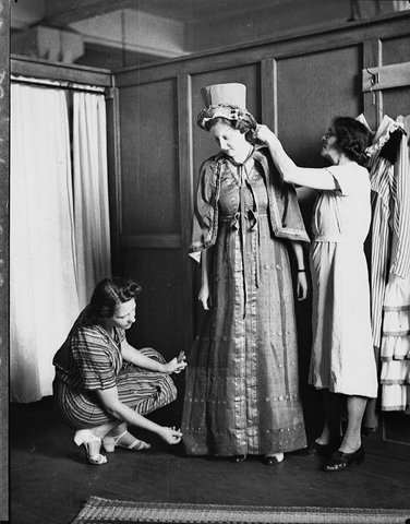 Preparations for 150th Anniversary celebrations at Town Hall, 1937