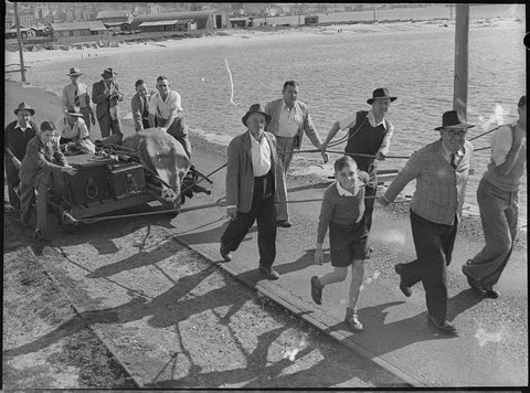 Rocket brigade, 1954
