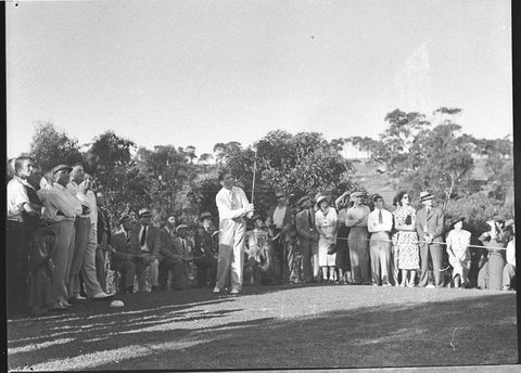 Roseville Golf Club taken for Golf in Australia, 1937