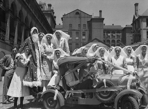 RPA Hospital Christmas, 1944