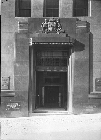 Rural Bank facade Martin Place, 1936
