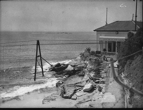 Scenes of Coogee beach taken for The Sporting Globe, 1938