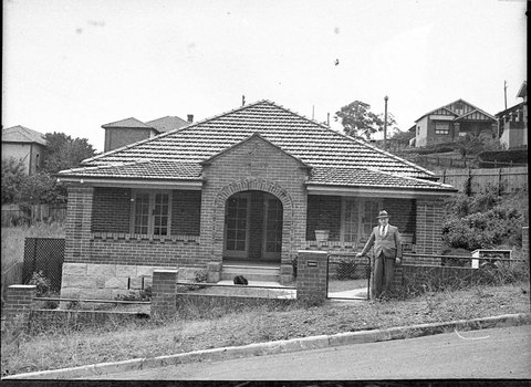 Semidetached houses Crows Nest taken for Telegraph classified ads, 1937