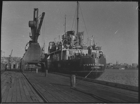 Ship Stephen Brown, 1955