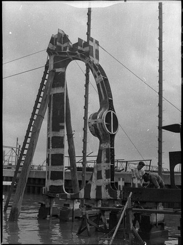 Ship building, 1955