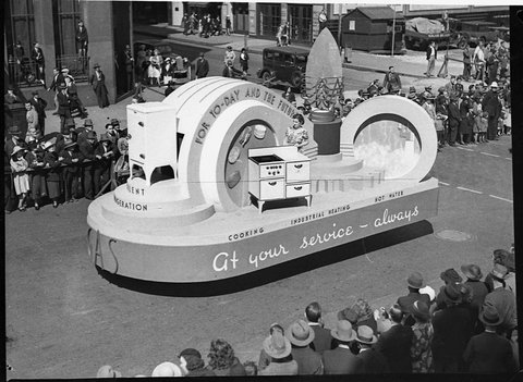 Six Hour Day procession, 1938