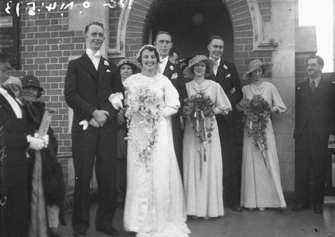 Smyth wedding, 1934