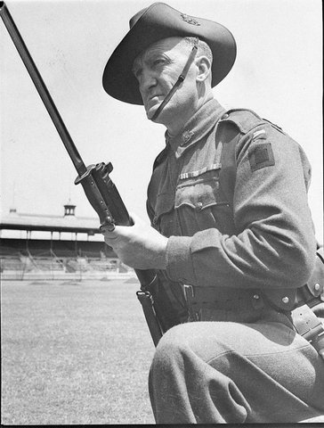 Soldier taken for Commonwealth Bank, 1940
