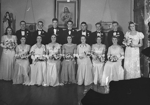 St Brigids debutantes, 1939