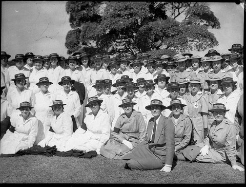 St Johns Ambulance Parade, 1942