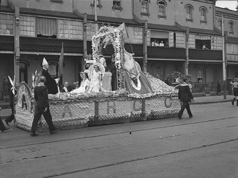 St Patricks Day pageant, 1939