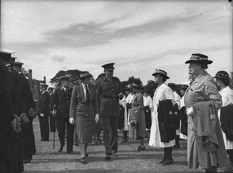 St Johns Ambulance parade, 1943