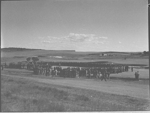 State open golf championships at Kensington, 1937