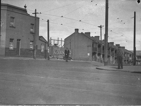 Street scene Pyrmont, 1935
