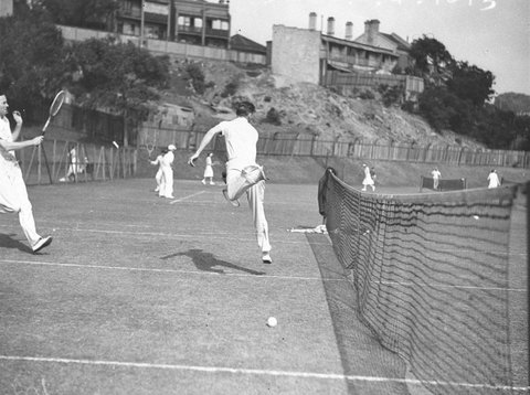 Tennis at White City, c. 1929