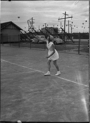 Tennis District Park, 1956