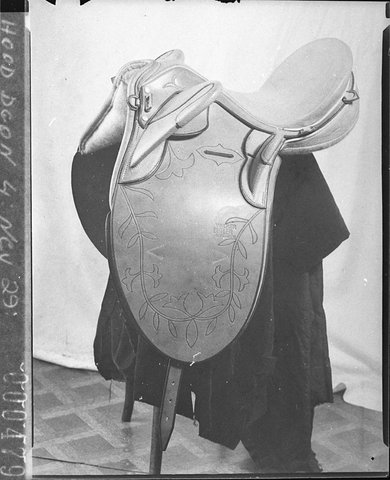 Tex Mortons Cowboy Roadshow saddle, 1938