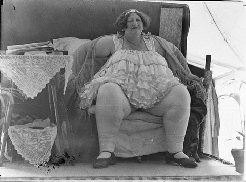 The Fat Lady Royal Easter Show 1935