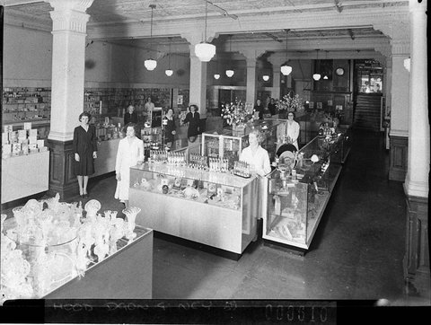 The Perfumery Department Grace Bros Broadway, 1938