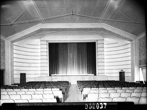 The proscenium Arcadia Theatre Lidcombe, 1940