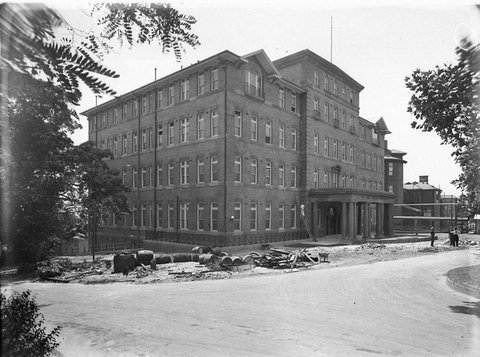 The Royal Hospital for Women being completed, c. 1930