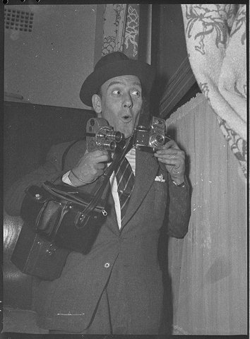 Tommy Trinder at Great Northern, 1954
