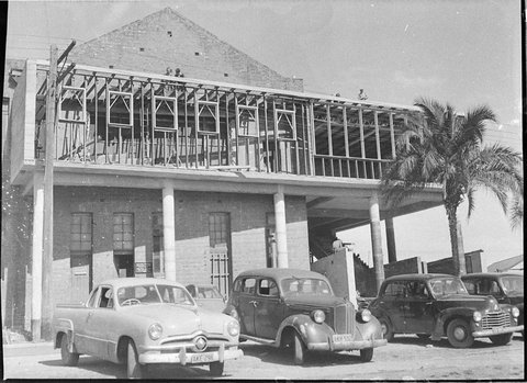 Trades Hall extensions, 1957