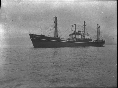 Trials of ship Warringa, 1953