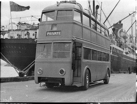 Trolley bus, 1934