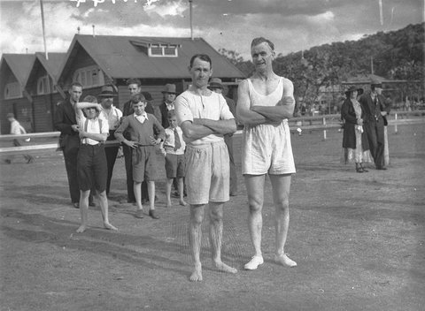Two of the champ Australian Paper Mills Picnic Clifton Gardenss, 1935