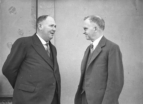 Two unidentified men, 1930s