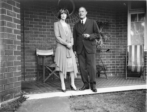 Unidentified man and woman, 1927–30